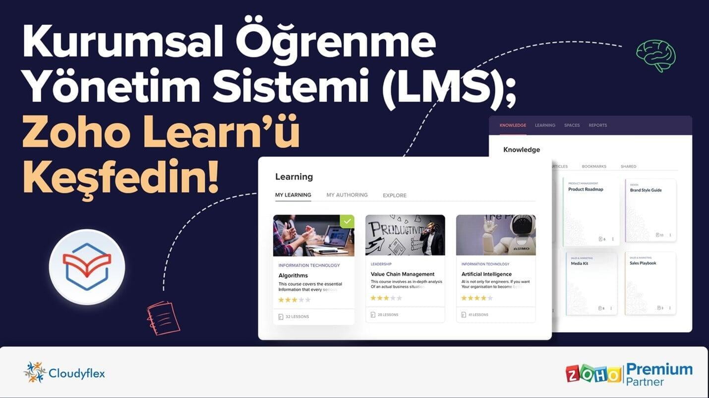 Kurumsal Öğrenme Yönetim Sistemi (LMS); Zoho Learnü Keşfedin!